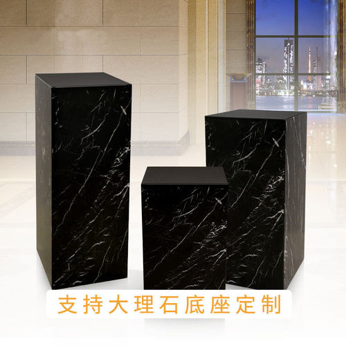 酒店样板房别墅工艺艺术品装饰雕塑摆台展示创意品简约大理石摆饰