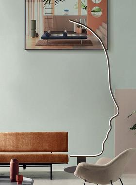 落地酒灯厅轻奢设计感展厅店餐厅TM-65540沙书发客卧室房人脸艺术