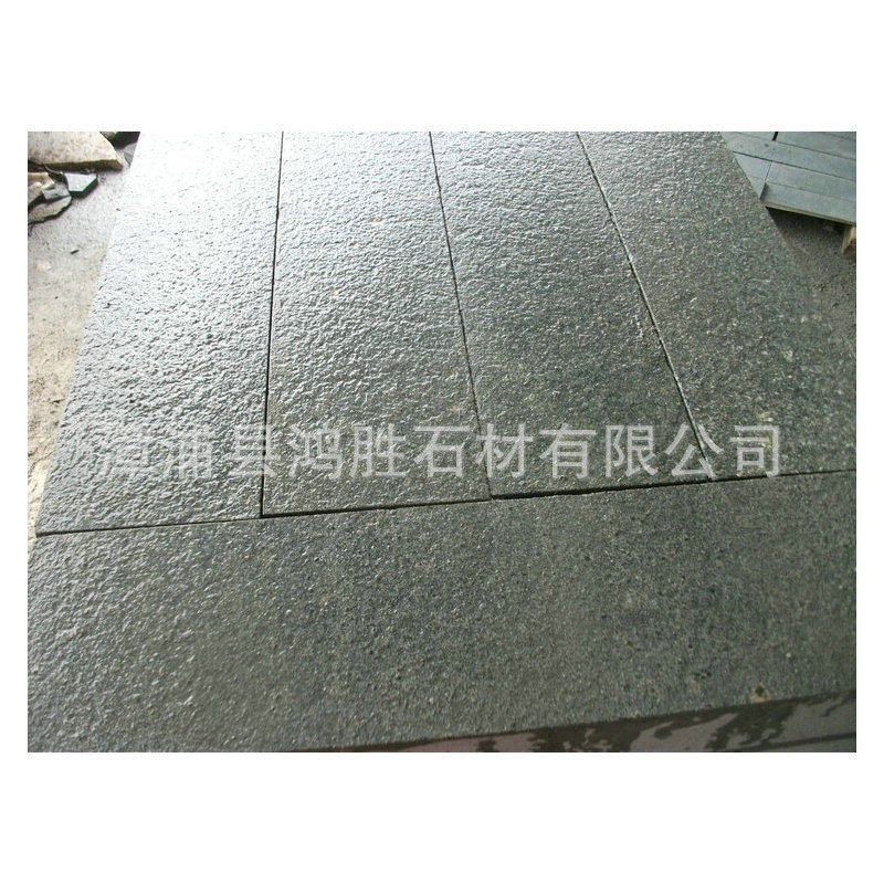 厂矿一体福建青漳浦青辉绿岩盲道石 福建青石石材