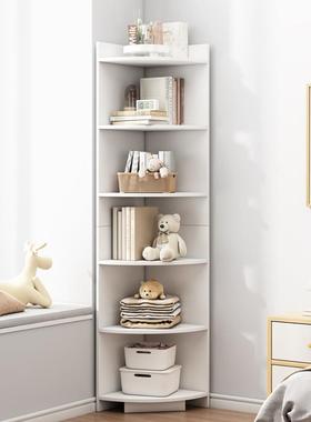 角柜地三角形置物架客拐角收架纳落多层厅书架卧室墙84009角柜转