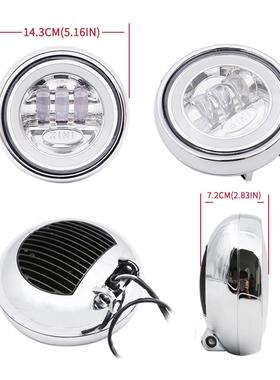 天0使MNRL-30B眼BaMa日行灯带白色光圈雾灯迷你oR5专用带支架