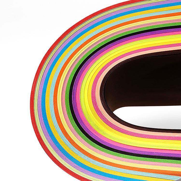 ag4彩色打印纸彩纸加厚80色彩复印纸打印彩色打印纸色70克彩a4纸