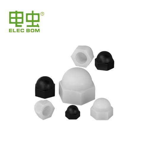 绝尼盖塑型螺母料盖母缘装饰帽圆头塑胶螺QLE丝龙帽