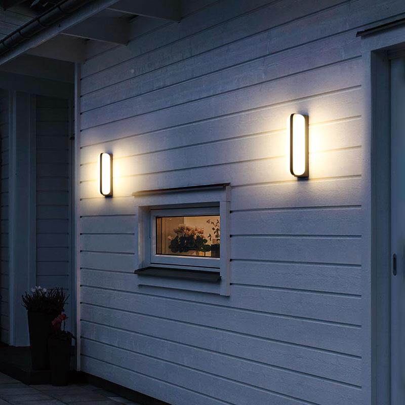 户外双头壁简门灯露台大前门SQ-017阳台室灯内约室外庭院防水led