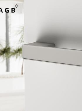 BAGB简约卧室门极锁室内房静间木门锁色磁吸RLC音门把手简生态房