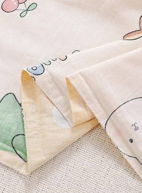 纯棉幼儿被子宝三件CMZ套六件套儿童入园床品午睡专用宝被套被园