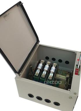 HH190072-0/3熔断器开关HH12-8式0A防型8铁壳开关3Z封闭雨负荷开