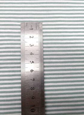 32精支棉IUQ拉架条纹面料纯棉单恤针织布料打面底衫Ｔ童装布料现