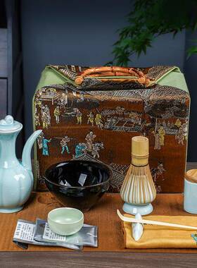 宋点茶工具套装功夫34109茶茶茶代艺茶百戏茶杯盏碗具组合抹打茶