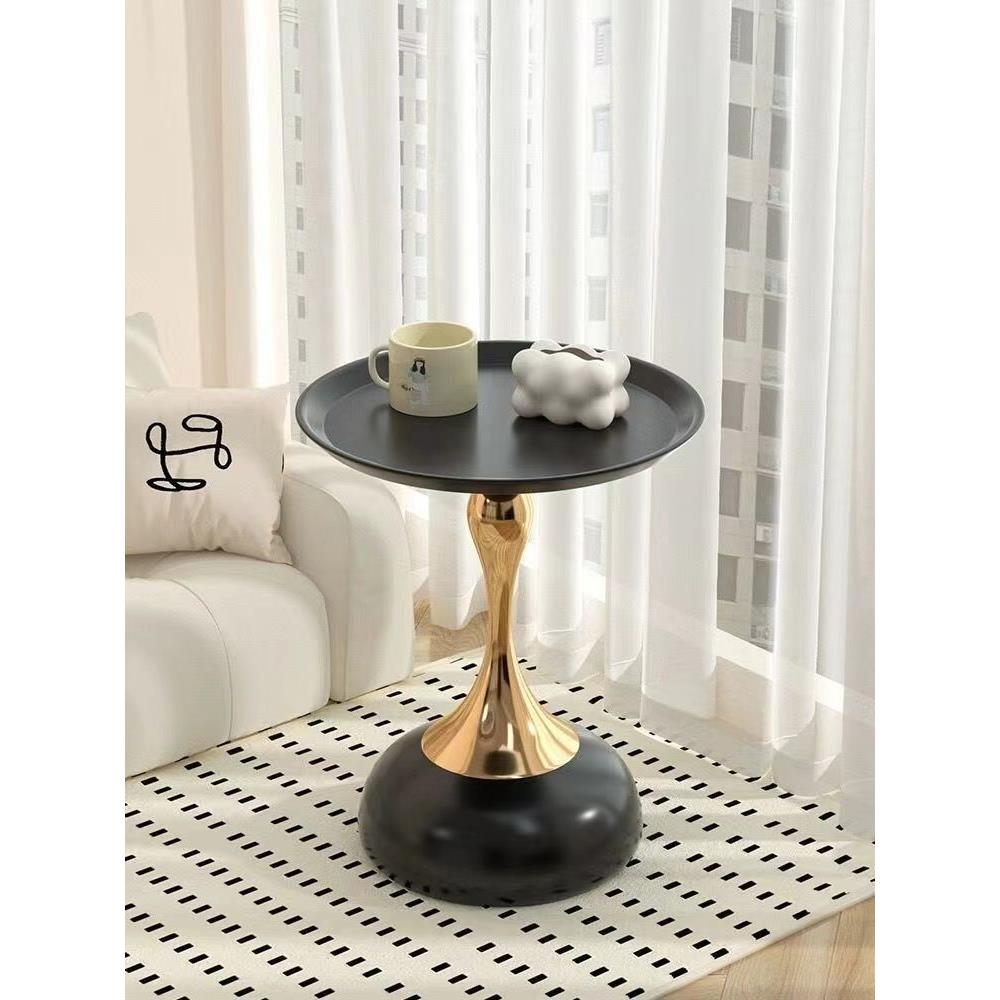 轻奢沙发边钥几床客厅家用小BJ-01茶几边桌角几铁匙艺头置物阳台