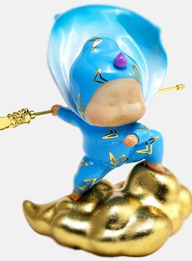 稀居有艺术《雕镀青云》办公塑饰品创意家精品JBJ饰品吴财神关羽