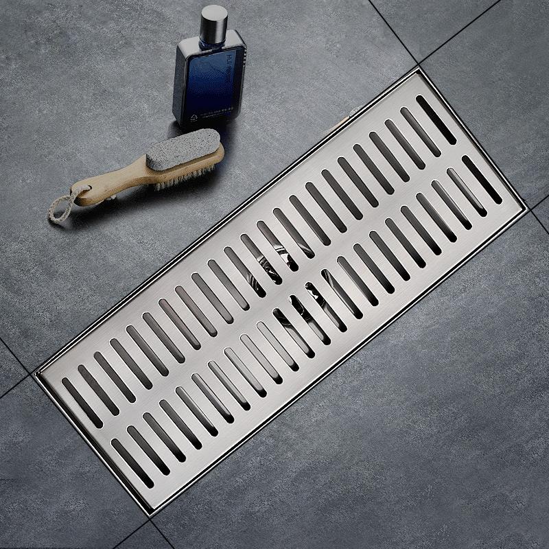 定漏制5管户外庭院长条排水地1澡5cm宽DL-15-75大排7量防堵防臭堂