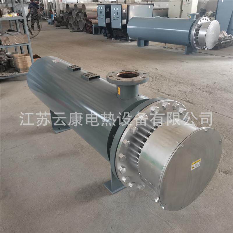 高压高温管道道加热器压缩空管加DBG热器卧式道风气体电加热气器