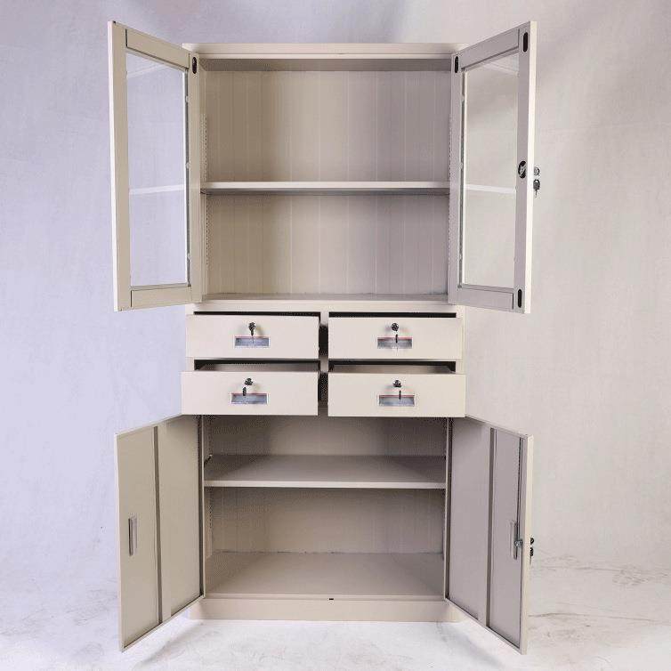 家CY-20240资用物柜更柜铁皮柜子办公文储件柜铁皮柜档衣案柜带锁