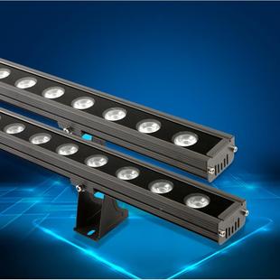 LED洗墙灯18W24W36WD防水线条七灯彩MKD XQD09灯X512户外楼体轮廓