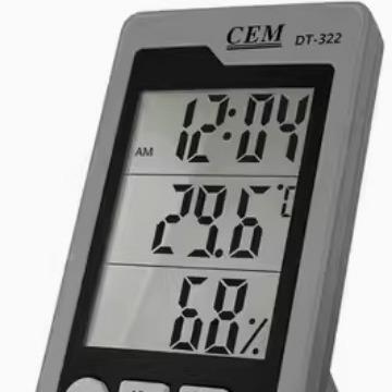 CEMDT-322式温湿表办公桌闹铃QXB给您温度台度表DT322型温带度表
