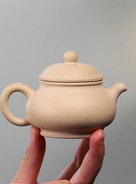 兴JMV紫砂壶纯手工容量潘壶原矿羊脂白宜段泥家用泡壶茶单小功夫