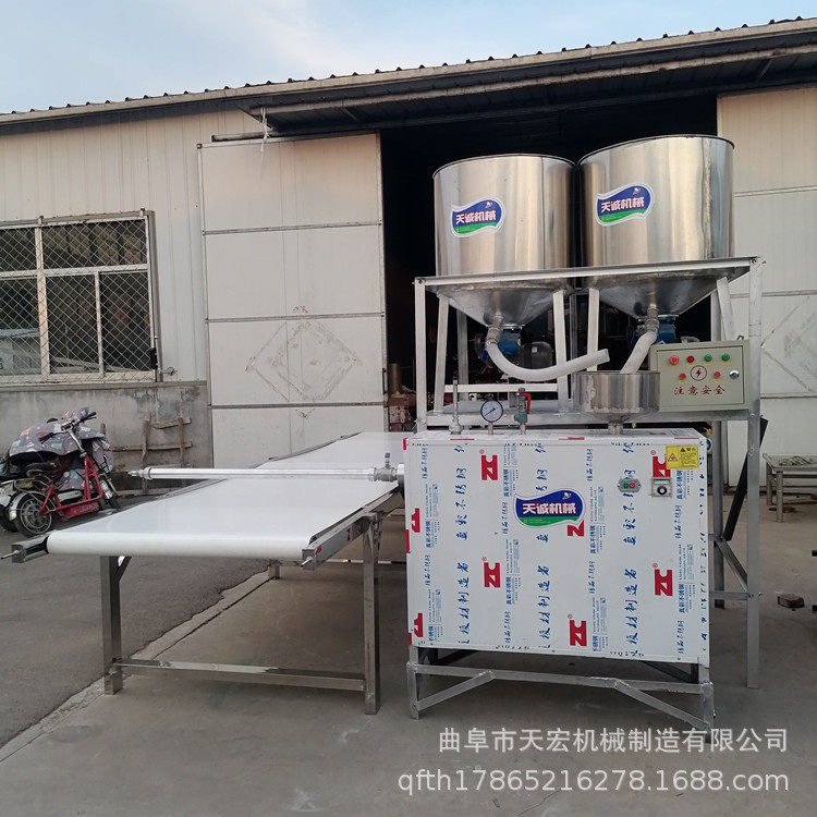 全自动粉条机设备 火锅川粉机 红薯粉条机 出机自熟不用冷库
