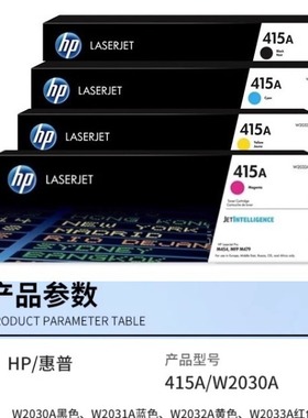 原装HP CF415A硒鼓适用M480f M455dn M450 M454dw M479打印机