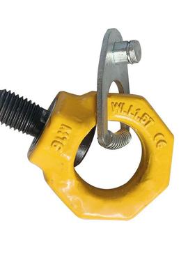 源头合工厂带止动片眼旋转MUN吊环金钢型重吊起环万向旋转吊环