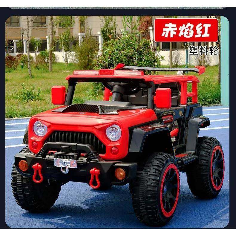 大型童电动汽车可坐人四轮四驱双848人越野宝宝大遥控充电玩具儿