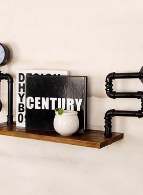 创物意复古金属铁支架上一字搁板置墙架用装饰工业风MFM壁挂管家