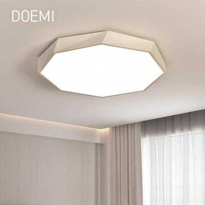 轻奢卧灯创个灯具l意39068ed小主卧吸顶灯简约现室性代几何房间灯