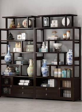 中花架置物家用绿植展式示架客厅多肉植断物OGE收纳架隔博古架架