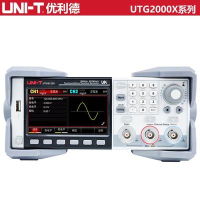 SUA优利UTG2任062X/2082X/2122X双号通道高精度函数意波形信德发