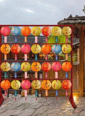 现货中秋猜灯FPR谜笼景布置氛围喜节庆挂饰场幼儿园中国灯风新款