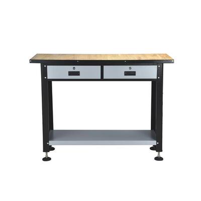 多功能可JS-103调节重型工作台带锁修工工作钳加厚实汽木车间维修