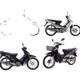 2赛胜前车筐菜篮子车蒌赛驰QS110 弯梁摩托车轻骑铃木塞驰110