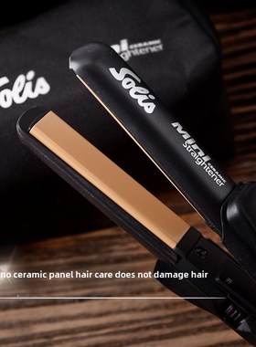 Solis Solis迷你弯发直发盘小直发盘卷发带内刘海,适合发根蓬松的