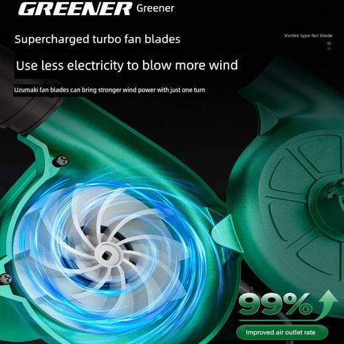 德国进口绿色森林风机220V强力吹风机工业大功率小型吹风机吹尘神