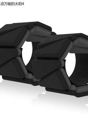 双色负重手环硅胶手腕和脚踝力量训练铅块装备一对装Load carrier