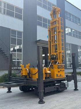 履驱带式顶井钻机岩心勘探工打井机冲程击回旋WT260式水井水钻机