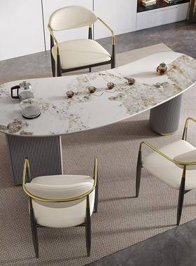 岩桌板茶现合代轻奢家用烧水壶一体茶台椅组简约接ZG-68560待风工