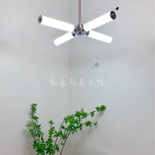 现代中铁古亚树克力杈吧创台灯具艺卧室意个性餐厅吊灯亚克D0001