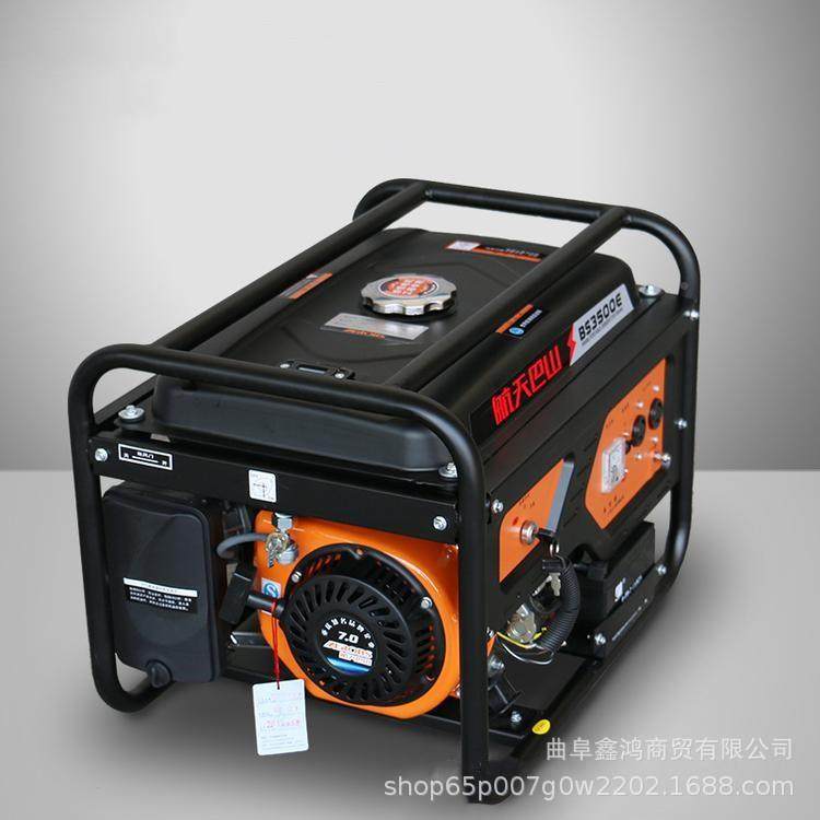 小88kw汽油发电机汽油6.000335压k型w发电机220v3v双电汽油发电机