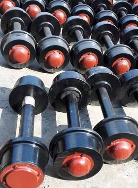 实矿车轮对17542平板翻斗车心窑车轮煤心矿空用铸钢矿车轨道轮