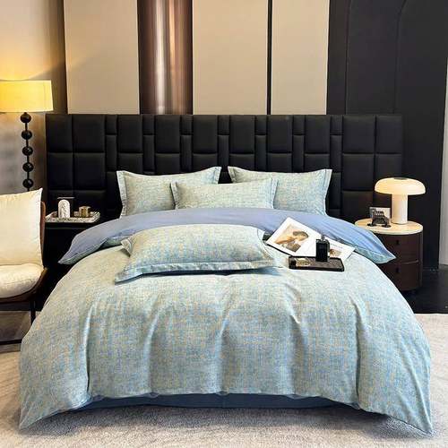 四季高端全棉磨毛四套纯棉被单床笠套单人床上用品床FHW三件套L件