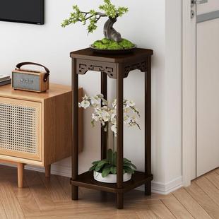 中式 室内客厅置物木多肉绿萝花盆架CJF架 花架阳台家用实架落地式