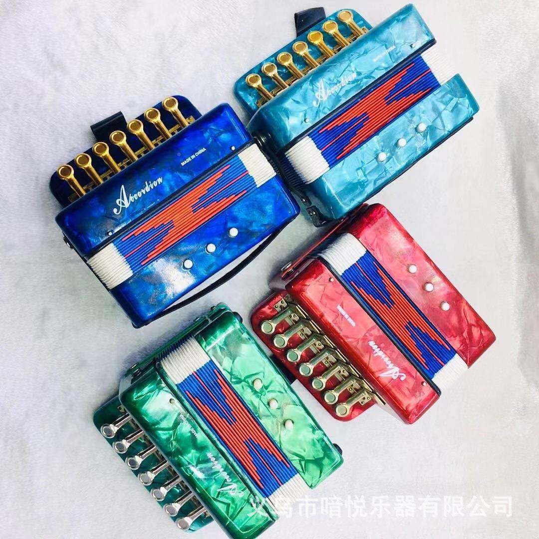 喑悦厂家具7键2贝yy102斯拨儿童手器风琴儿童弹类乐玩热卖