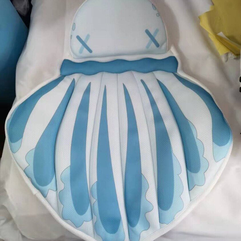 防滑按摩浴缸头枕靠垫