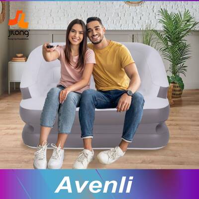 JILONG充气沙发床可躺可充24296坐可便收纳多能功户外携式折叠气