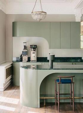 厨房柜整具体橱地厂家定直供全屋PUZ衣柜制开放式全屋实木家设计