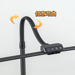 LEDYUK夹子灯双灯头脑办公电阅读书写屏竞设电计师台灯双幕