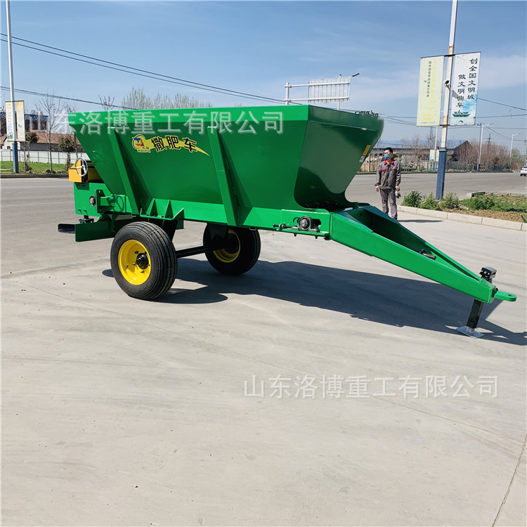 果园大棚3方柴油全自动撒粪车
