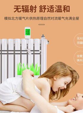 加水电暖气片用散热器省hh101221电无辐静音注电取暖器可移动家水