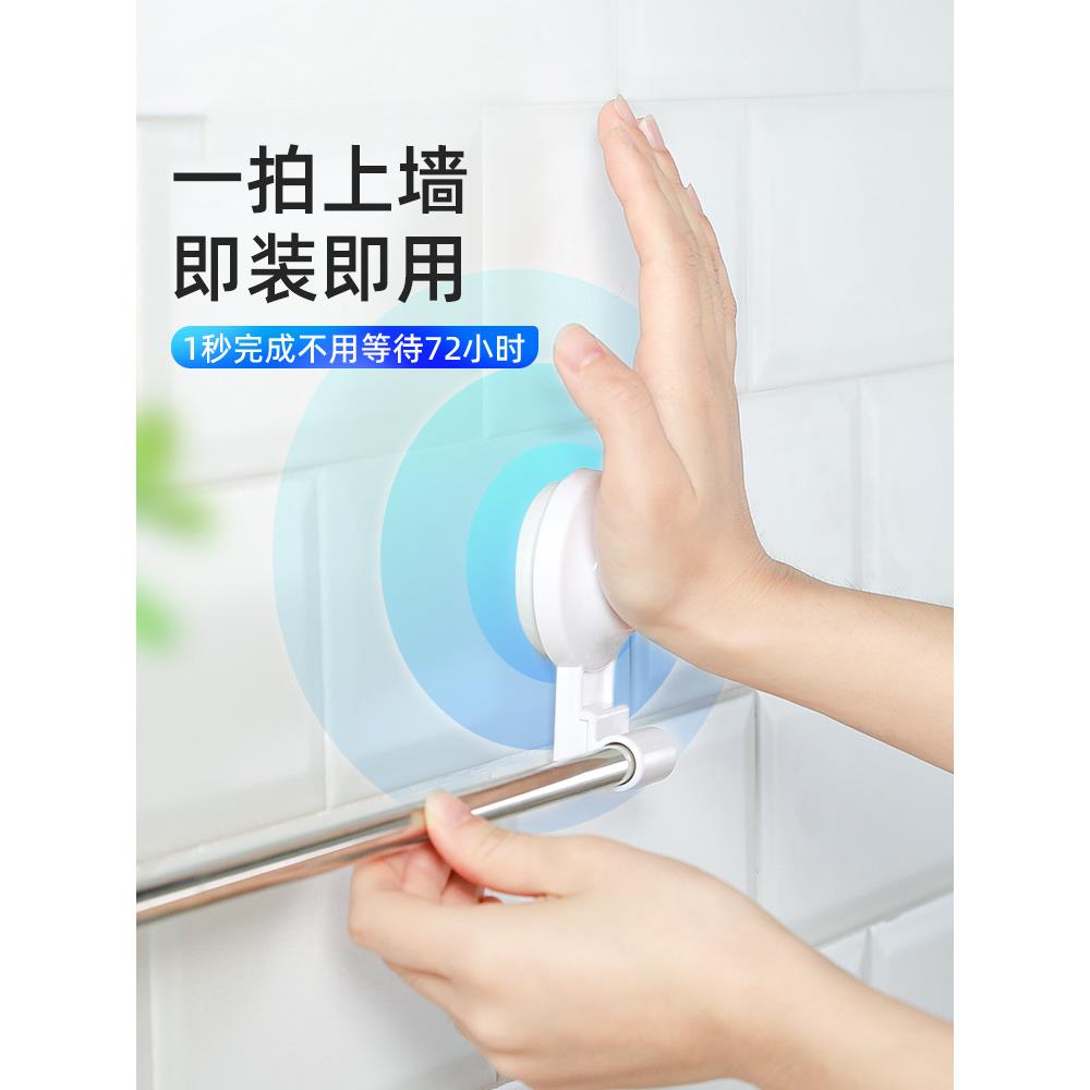 太力厨房挂杆不锈钢挂钩铲子子挂架厨挂具打用品免孔壁式勺F765M9
